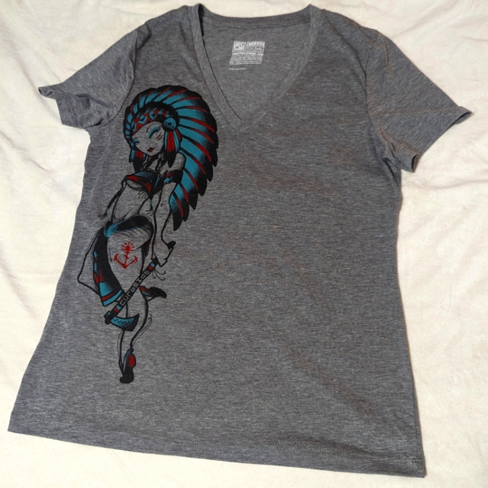 Curbside Clothing V-neck Tshirt